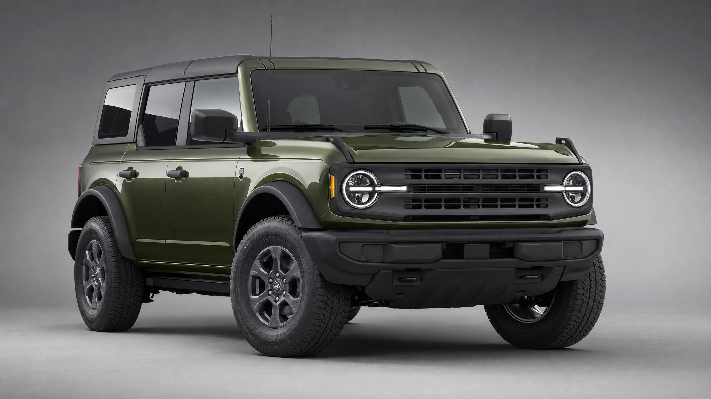 2024–2026 Ford Bronco Big Bend 2-door and 4-door (illustration)